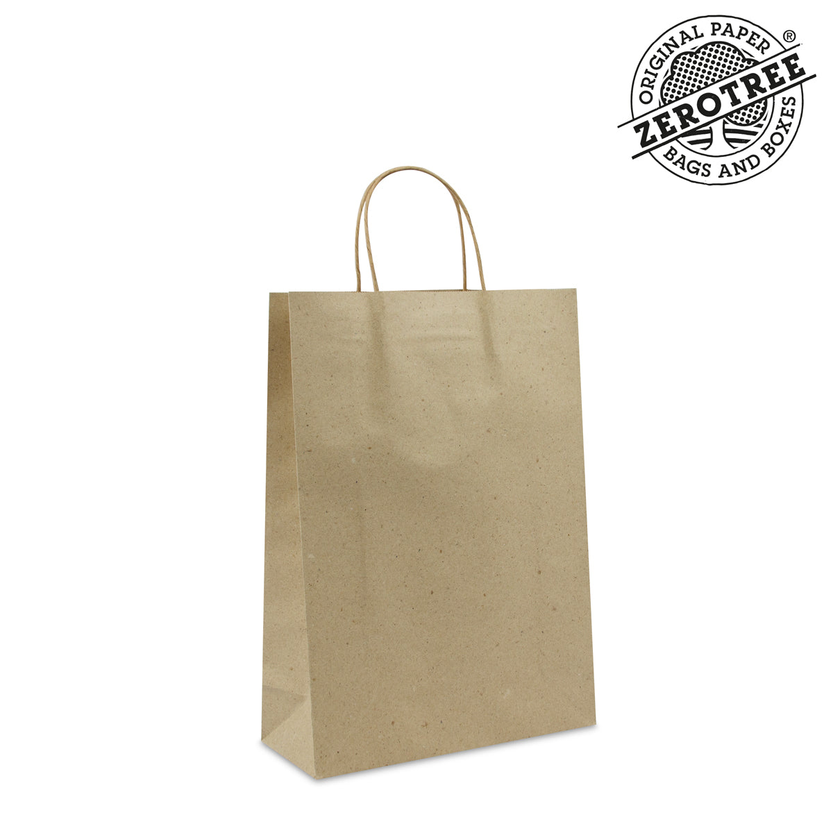 Twisted ZEROTREE® tassen deluxe Gerecycled graspapier
