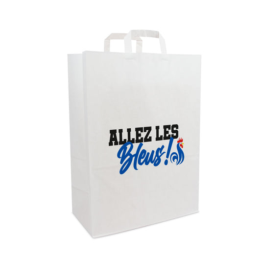 Papieren tassen "Allez les Bleus"