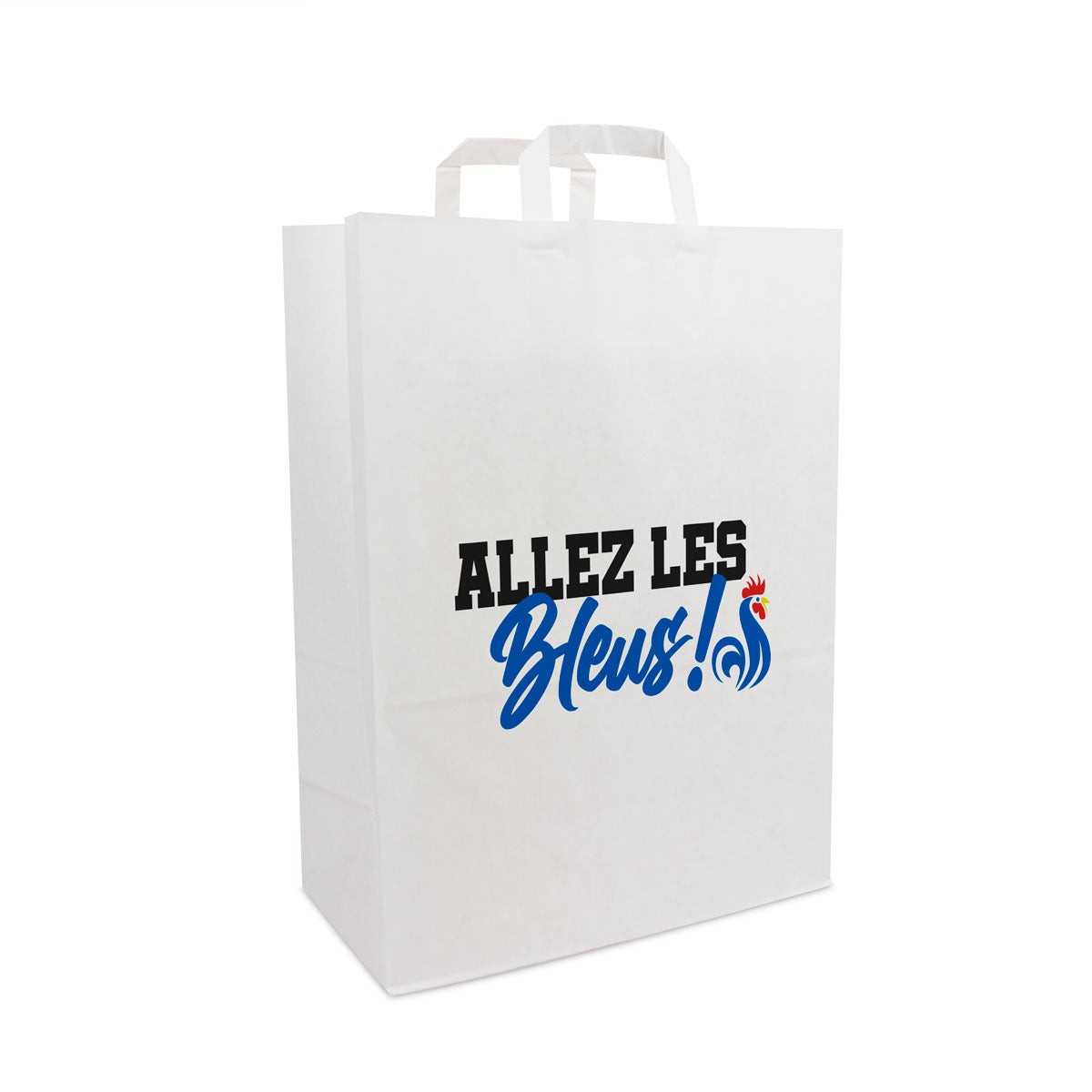 Papieren tassen "Allez les Bleus"