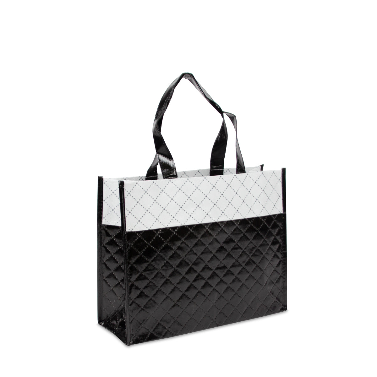 Luxe diamant shoppers non-woven