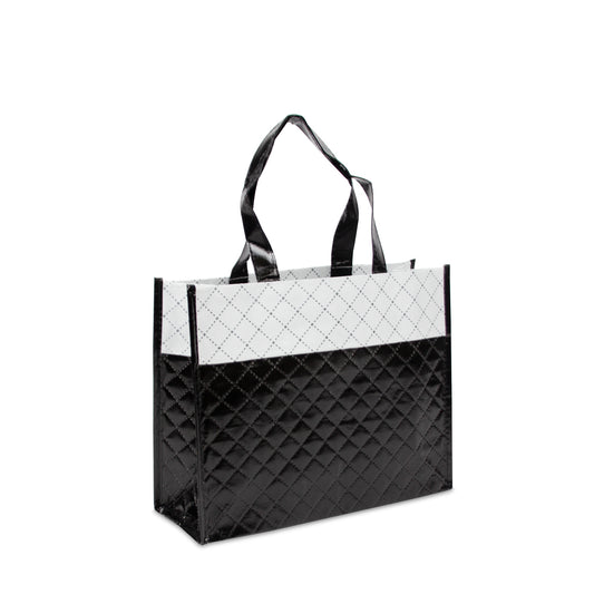 Luxe diamant shoppers non-woven
