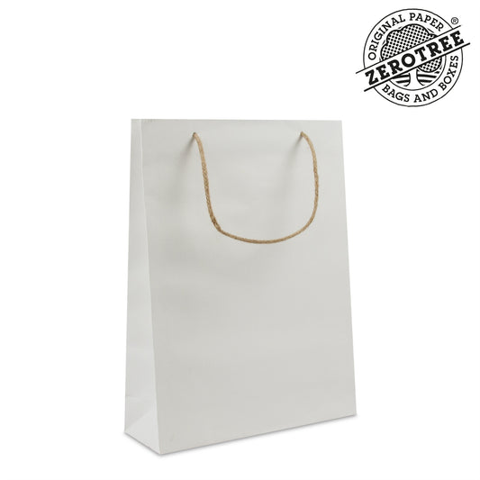 Luxe ZEROTREE® tassen Gerecycled wit katoen