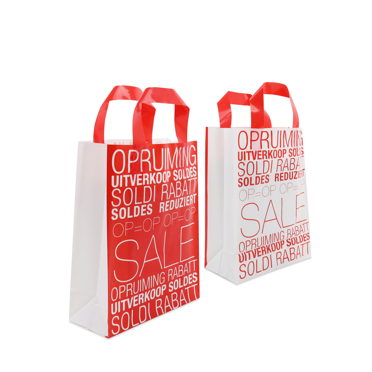 Plastic blokbodemtassen Sale
