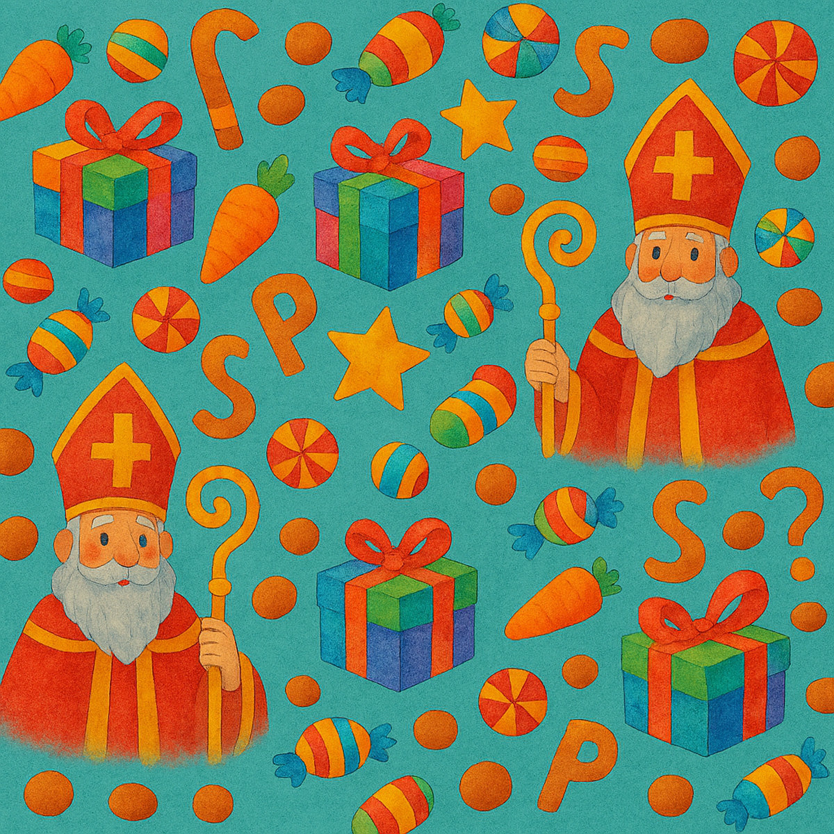 Sinterklaas cadeauzakjes - D008