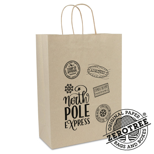 Twisted kerst ZEROTREE® grastassen North Pole Express