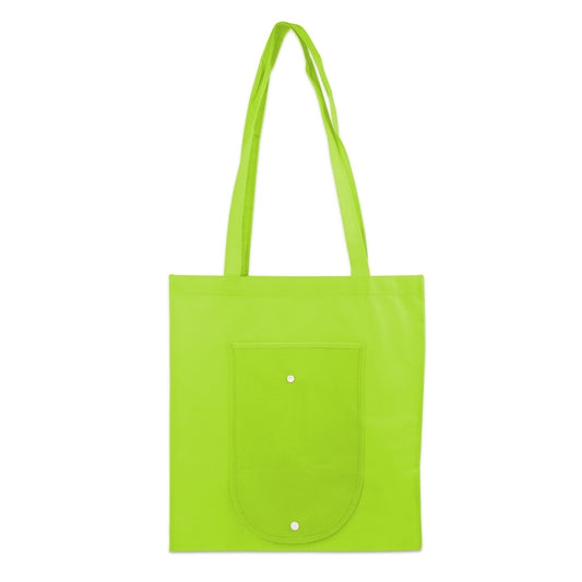 Opvouwbare non-woven tasjes met lange lus