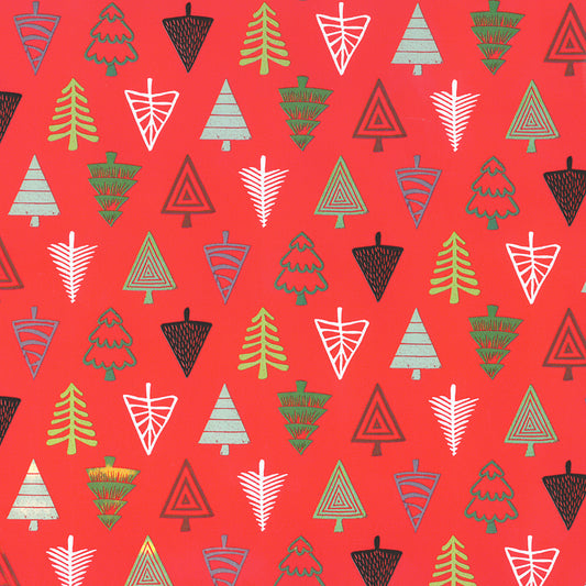 Kerst inpakpapier D082