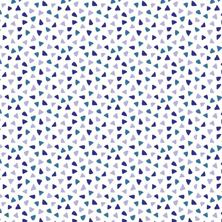 Coated inpakpapier - Trendy triangles dessin