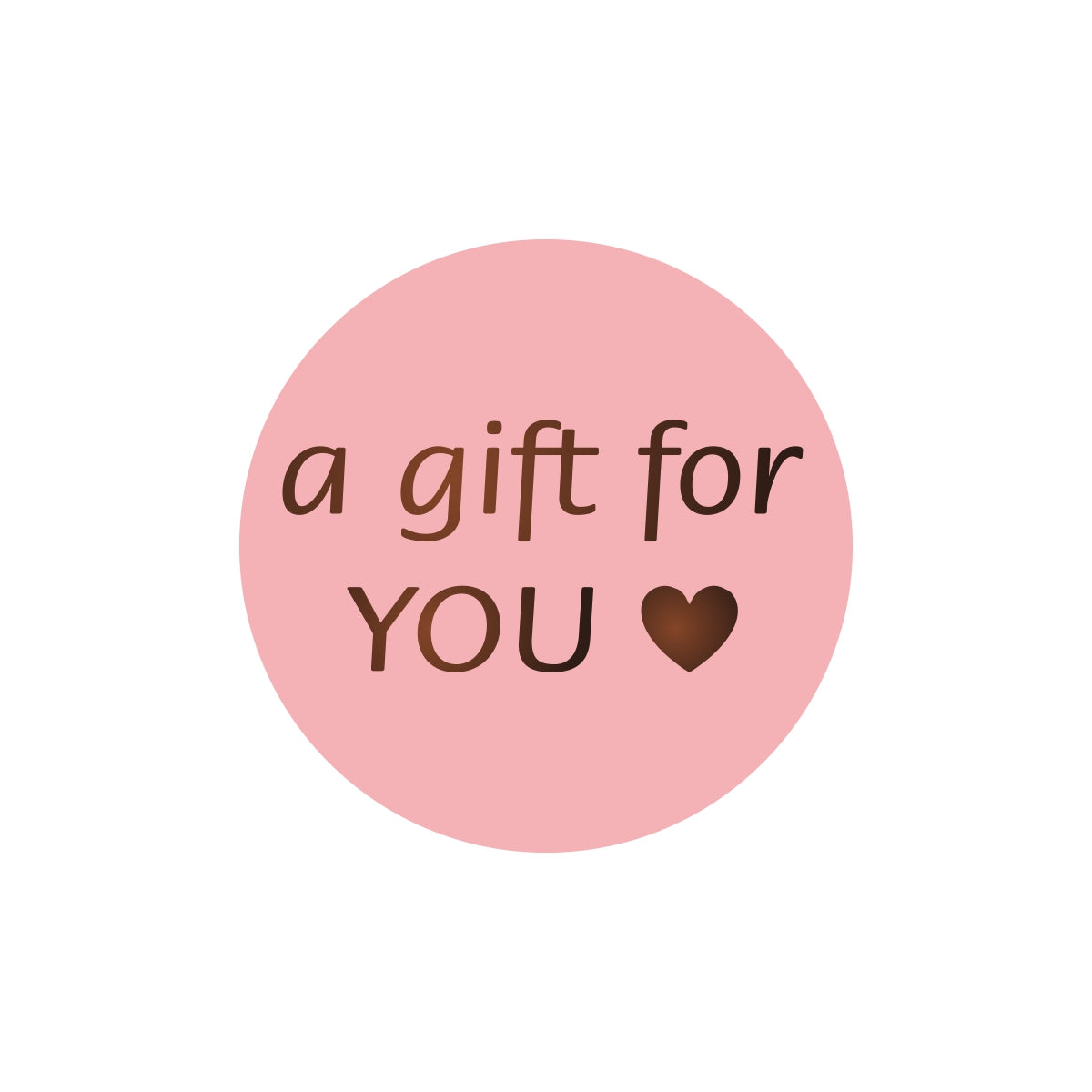 Etiketten A gift for you