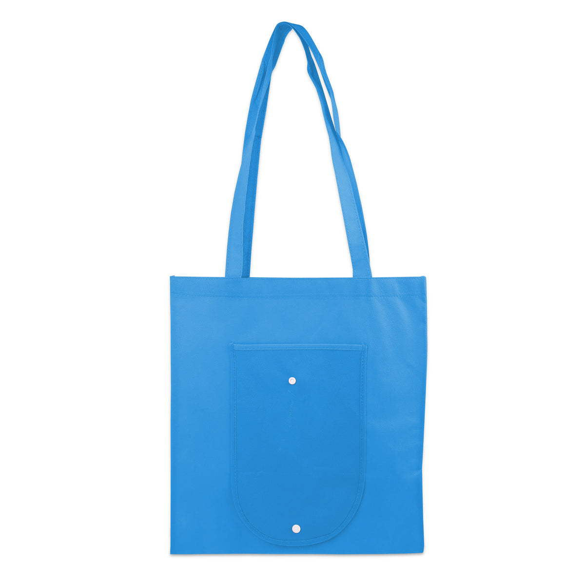 Opvouwbare non-woven tasjes met lange lus