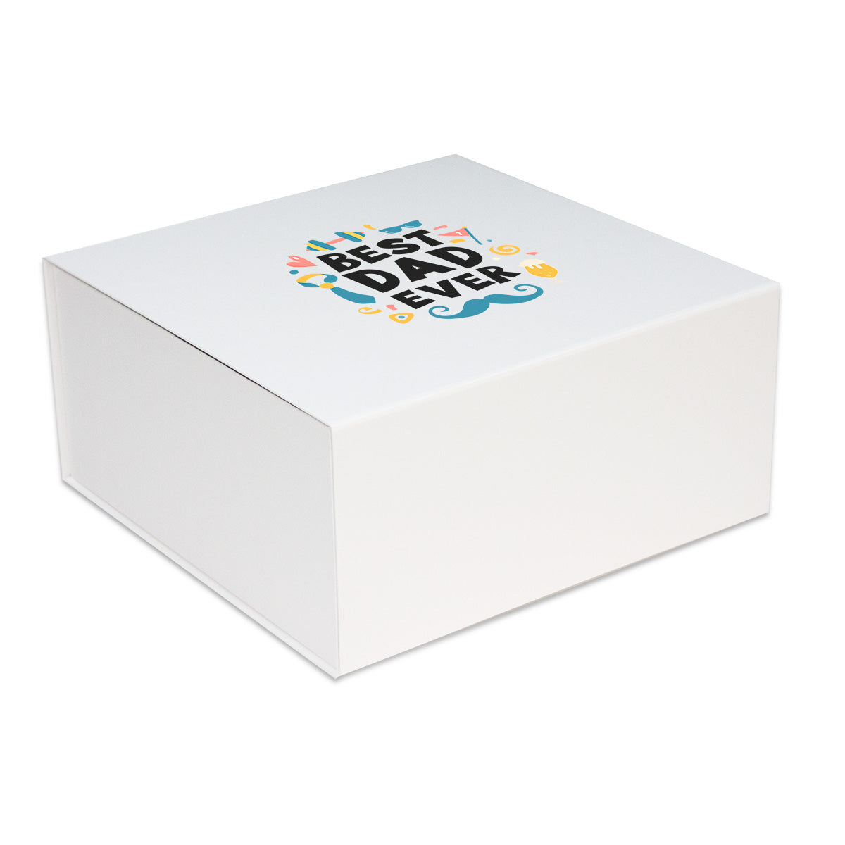 Luxe Vaderdag magneetdozen "Best Dad Ever"