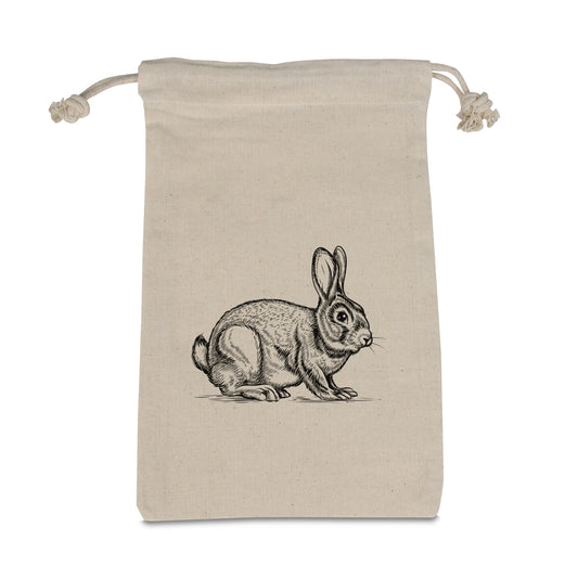 Pasen katoenen geschenkzakjes Bunny