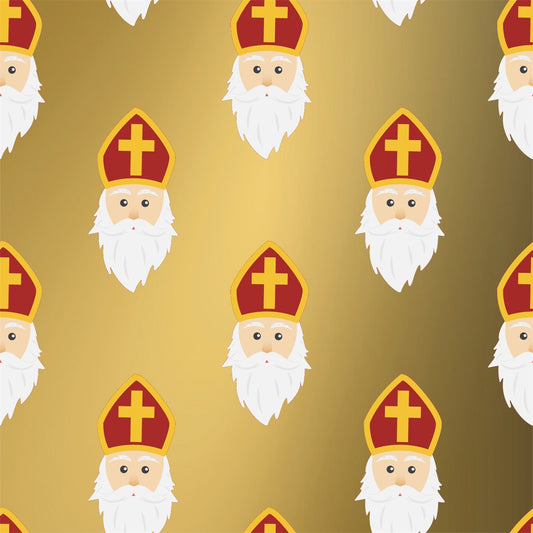 Sinterklaas inpakpapier D90074