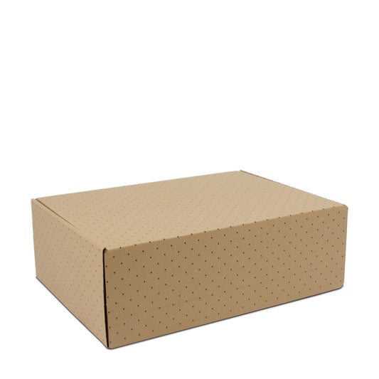 Verzenddozen met retourstrip Stip