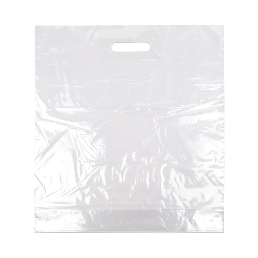 Budget plastic tassen Transparant