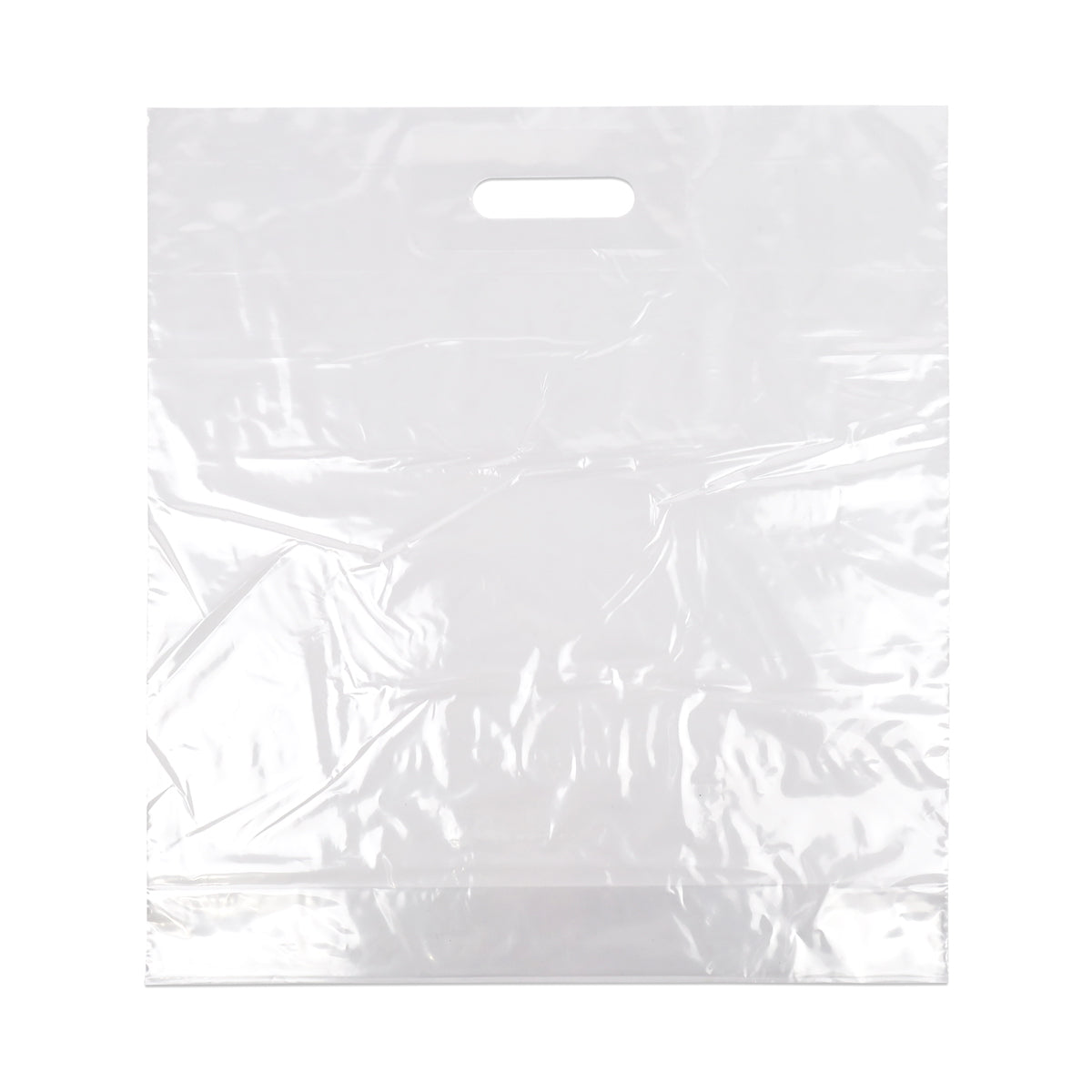 Budget plastic tassen Transparant