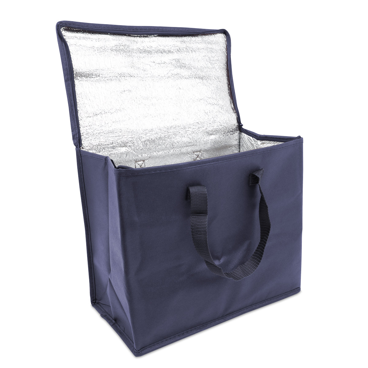Non-woven koeltas met ritssluiting