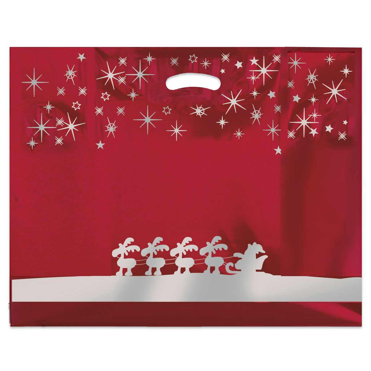 Plastic kersttassen Tropic Xmas Edition