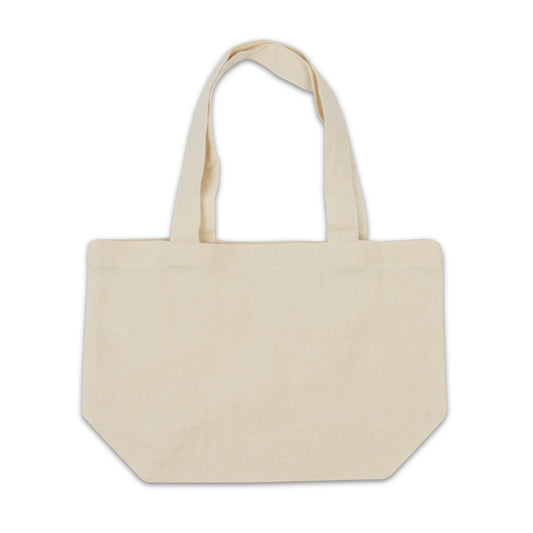 Mini canvas tote bag