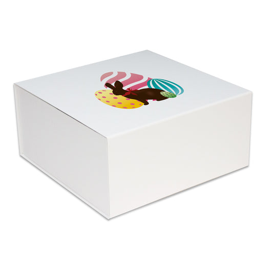 Luxe pasen magneetdozen Easter eggs